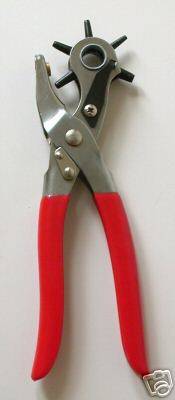 REVOLVING PUNCH, LEATHER, ART & CRAFT, 6 HOLE, NEW
